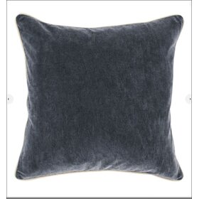 SLD Heirloom Velvet Stone Gray 22' x 22"