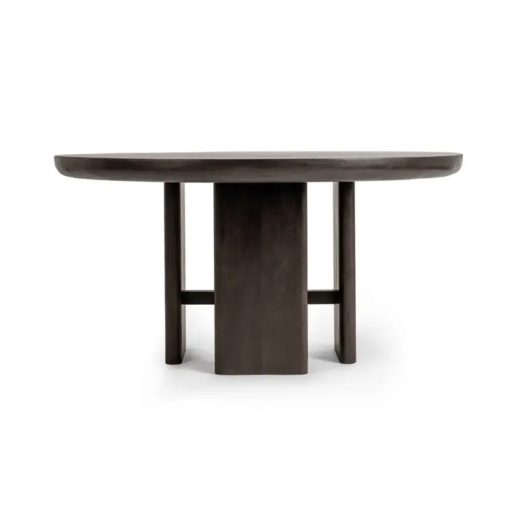 Celadon 60" Round Dining Table- Truffle Roast