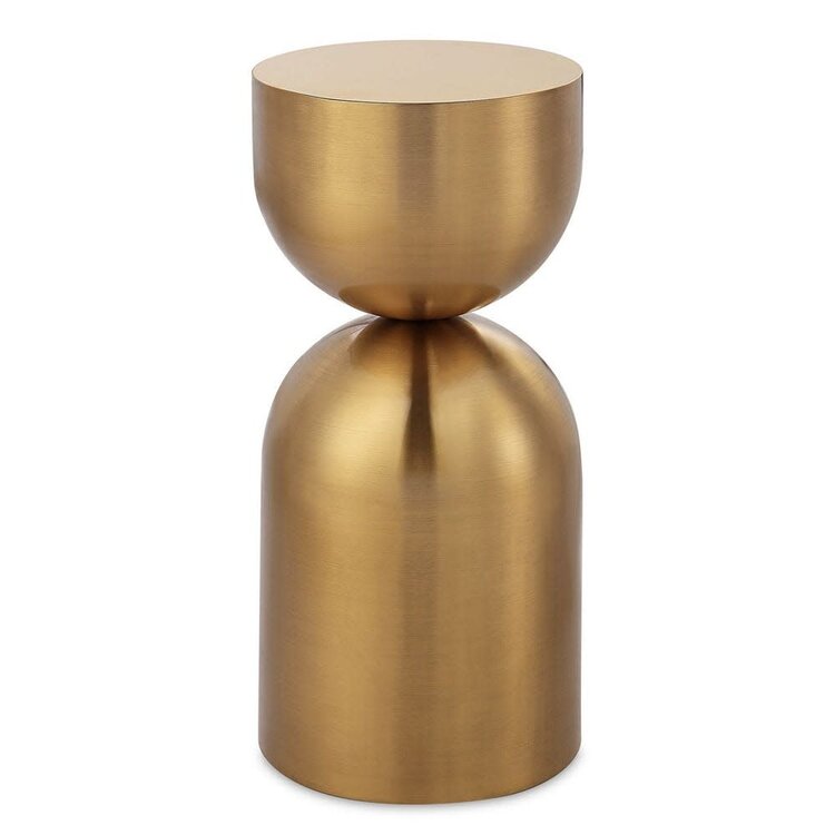 Golden Vessel Accent Table
