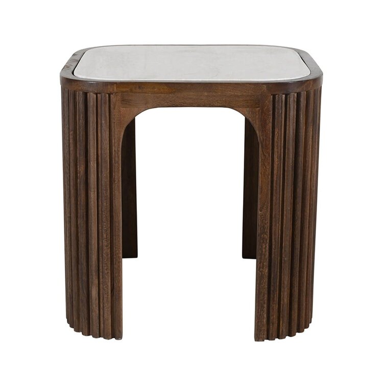 Jes & Gray Travis End Table- Chestnut