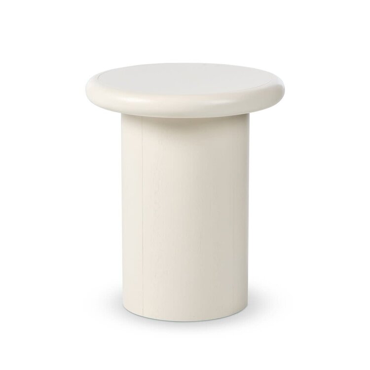 Four Hands Zach End Table- Tofu Solid