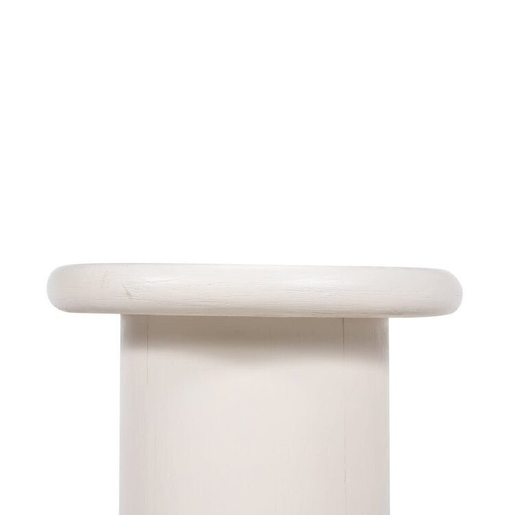 Four Hands Zach End Table- Tofu Solid