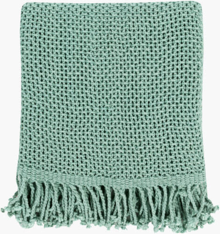 Tibey Throw- Aqua