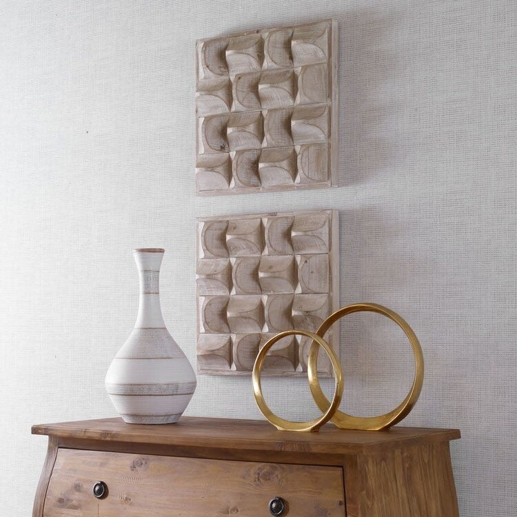 Pickford Wood Wall Decor- Natural