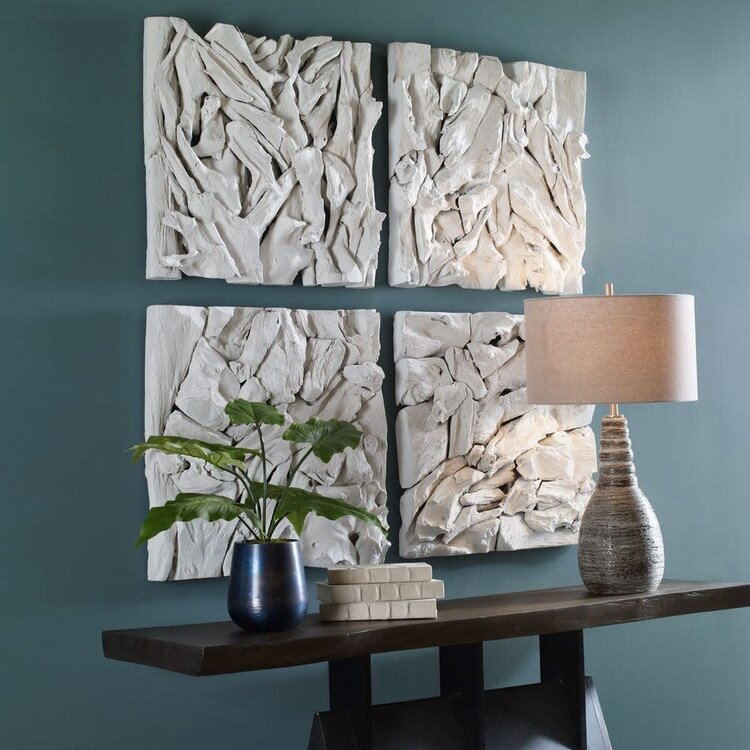 Rio Wood Wall Decor- Whitewashed