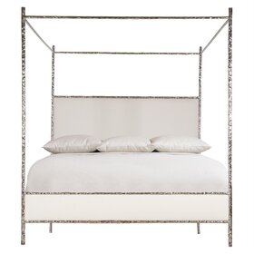 Odette Fabric Canopy Bed, King