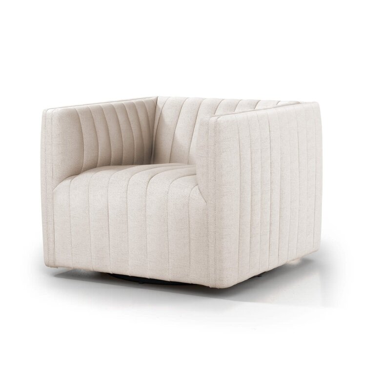 Four Hands Augustine Swivel Chair- Dover Crescent