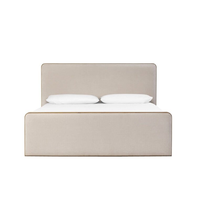 Four Hands Pierce Bed, King Holland Sand