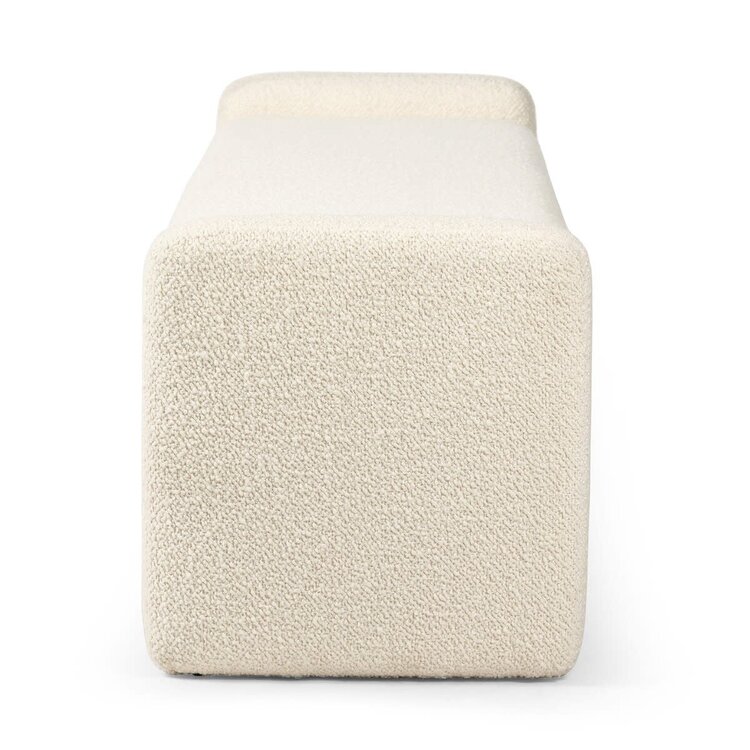 Four Hands Serena Accent Bench- Durham Cream