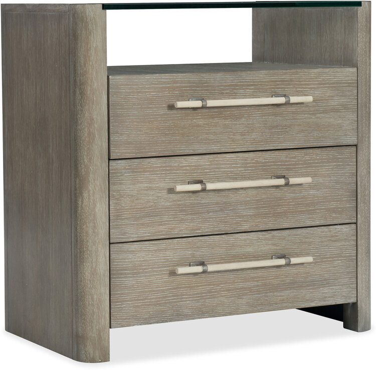 Affinity Three-Drawer Nightstand