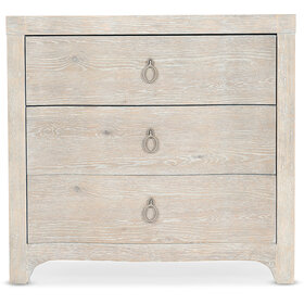 Serenity Antigua Three Drawer Nightstand
