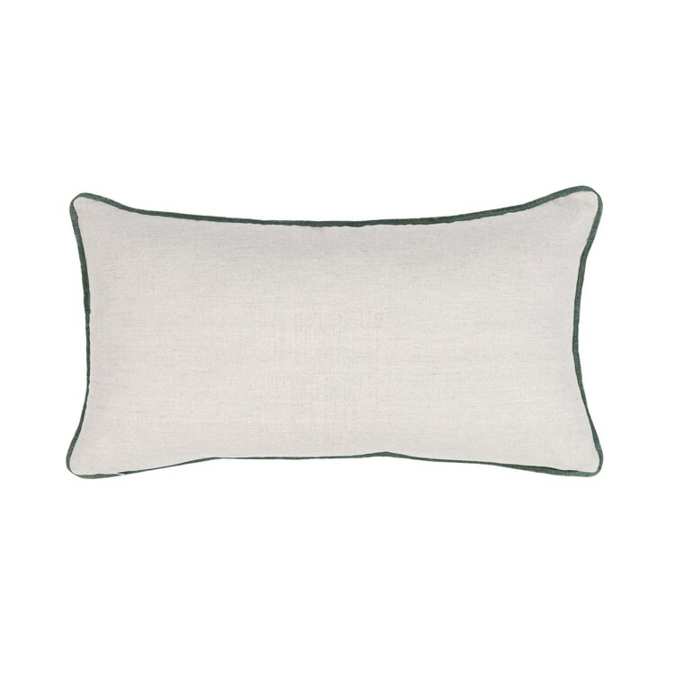 NV Belcourt Floral/Natural Blue, 14" x 26"