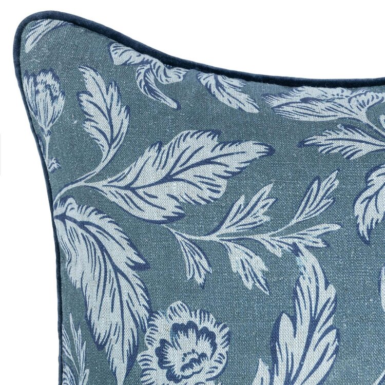 NV Davenport Denum Blue, 22" x 22"