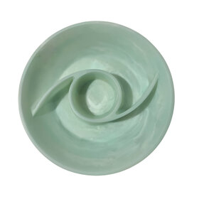 Jes & Gray Chip & Dip Bowl- Sea Blue