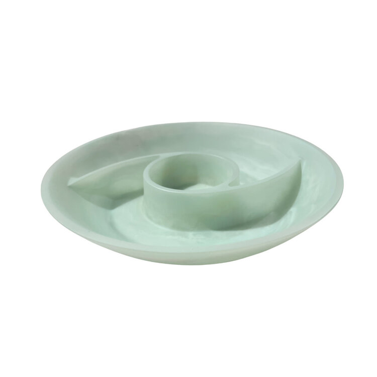 Jes & Gray Chip & Dip Bowl- Sea Blue