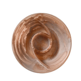 Jes & Gray Chip & Dip Bowl- Linen Natural