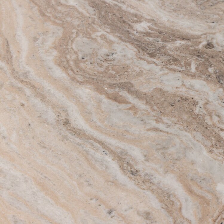 Four Hands Corbett Coffee Table Large-  Creamy Taupe Marble