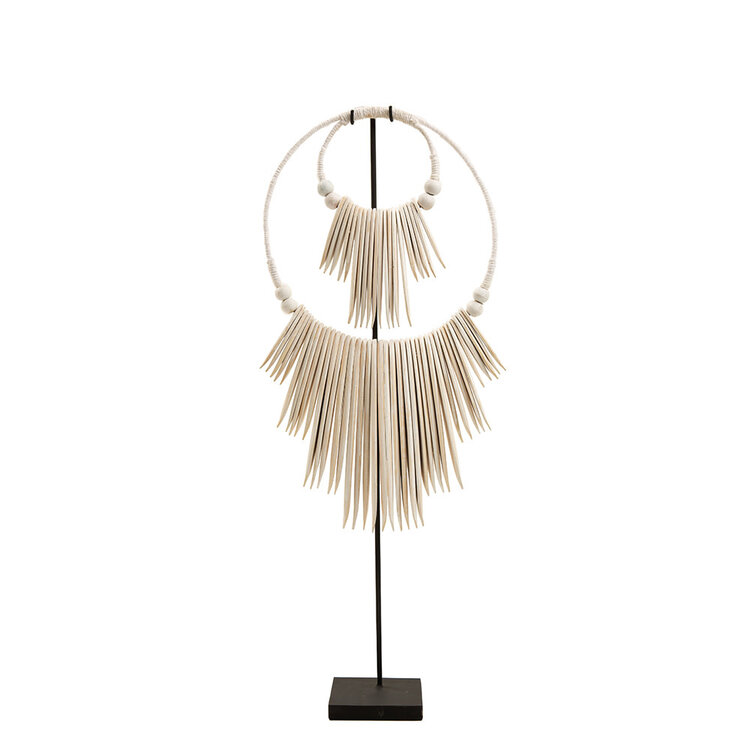 Beyond Borders Nala Wooden Necklace with/ Stand