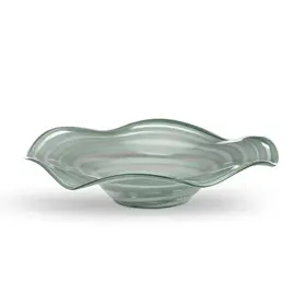 Everly Glass Decorative Plate- Sea Mist