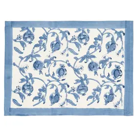 Granada Cornflower Blue Placemats- set of 6