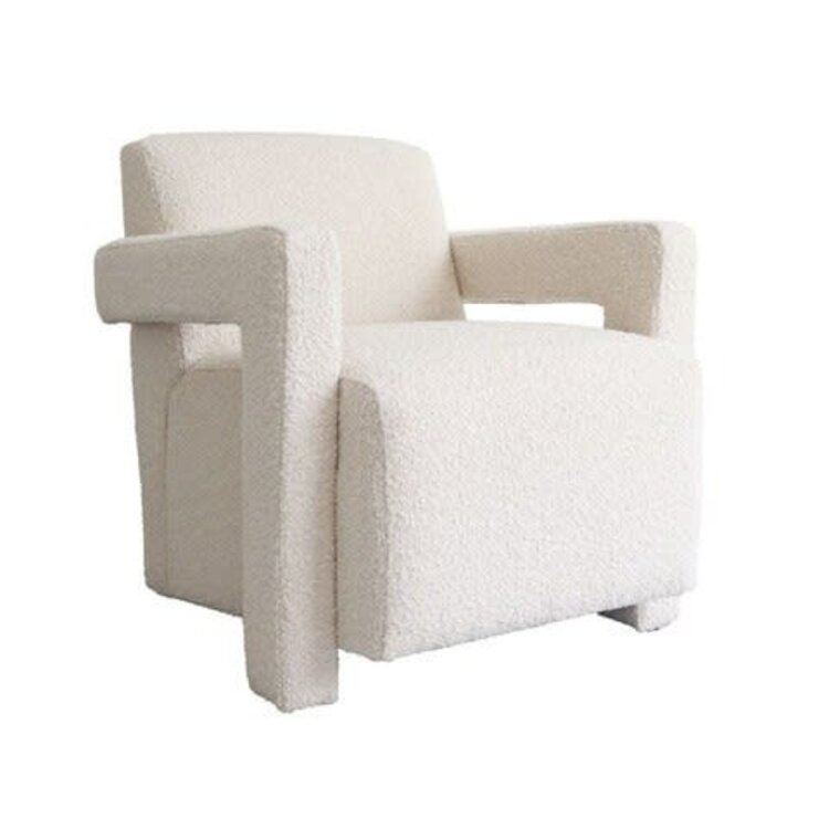Atelier Home Hugo Occasional Chair- Boucle Ivory