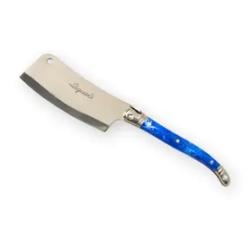 The Original French Laguiole Cheese Cleaver- Blue