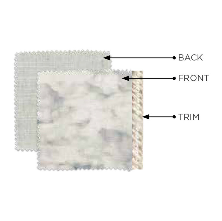 Auroa Seaglass Poly Body Pillow, 54" x 18"