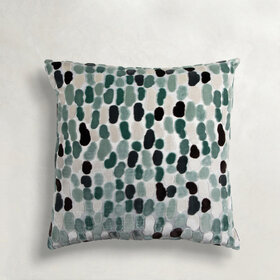 River Rock Moss Feather, 24" x 24"