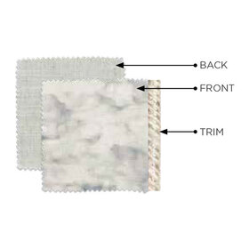 Auroa Seaglass Poly Body Pillow, 54" x 18"