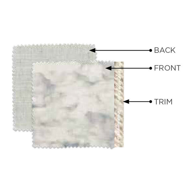 Auroa Seaglass Poly Body Pillow, 54" x 18"