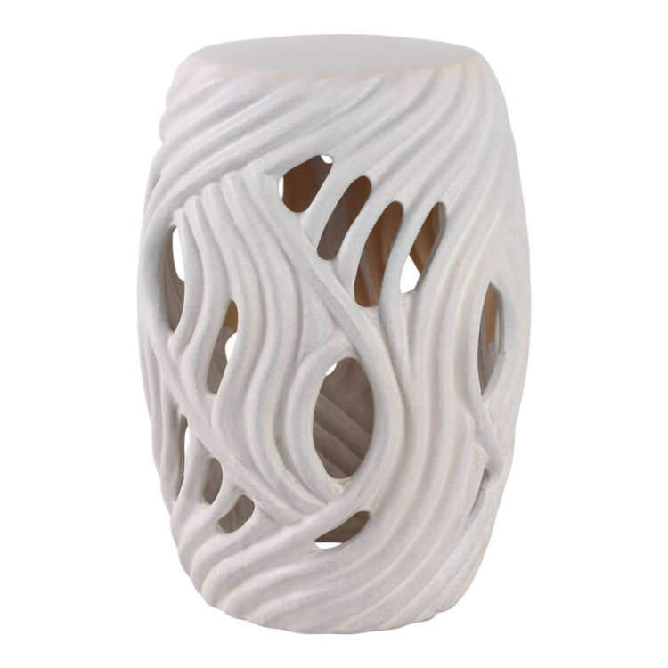 Alytus Wavy Garden Stool