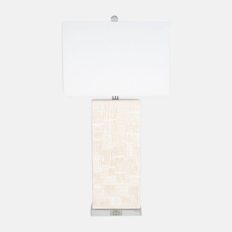 Ceramic Textured Table Lamp