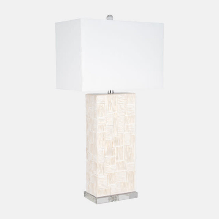 Ceramic Textured Table Lamp
