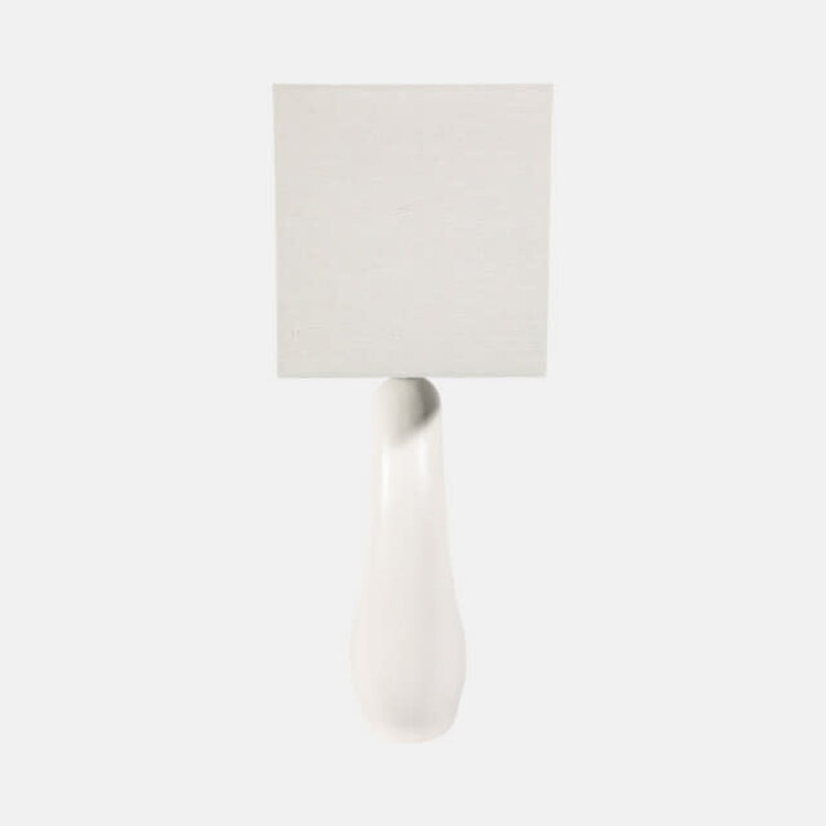 Open Cut-Out Oval Table Lamp