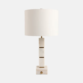 Stacked Marble Cubes Lamp