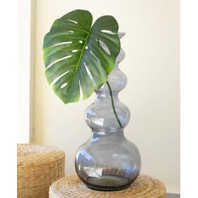 Large Glass Bubble Vase