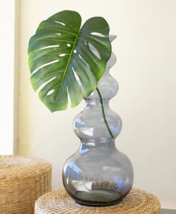 Large Glass Bubble Vase