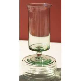 Reversible Glass Compotes-