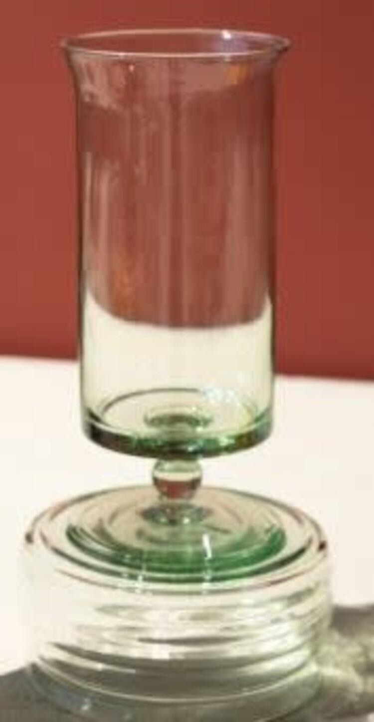 Reversible Glass Compotes-