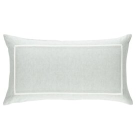 Keaton Linen Sham, Sky Euro