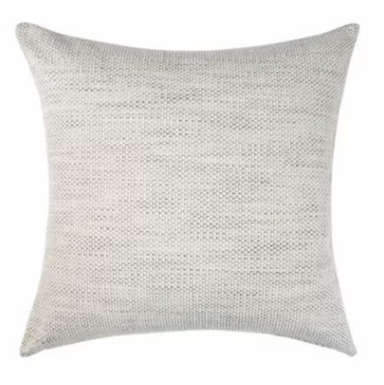 Threads Republic Finley Cream Basket Weave Pillow, 24" Knife Edge
