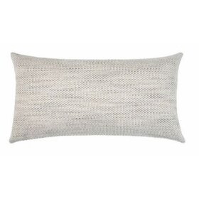 Threads Republic Finley Cream Basket Weave Lumbar Pillow