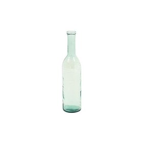 Aquamarine Recycled Glass Farmhouse Spanish Vase