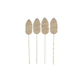 Brown Dried Bamboo Natural Foliage