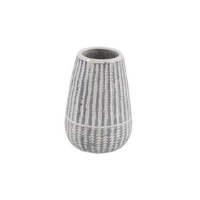 Ceramic Striped Vase