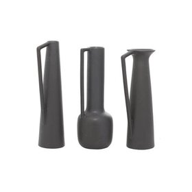 Gray Ceramic Vase