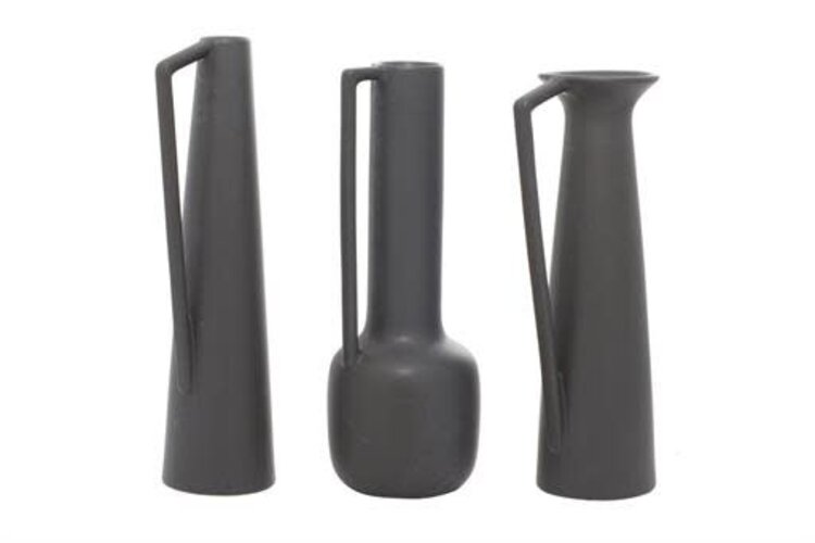 Gray Ceramic Vase