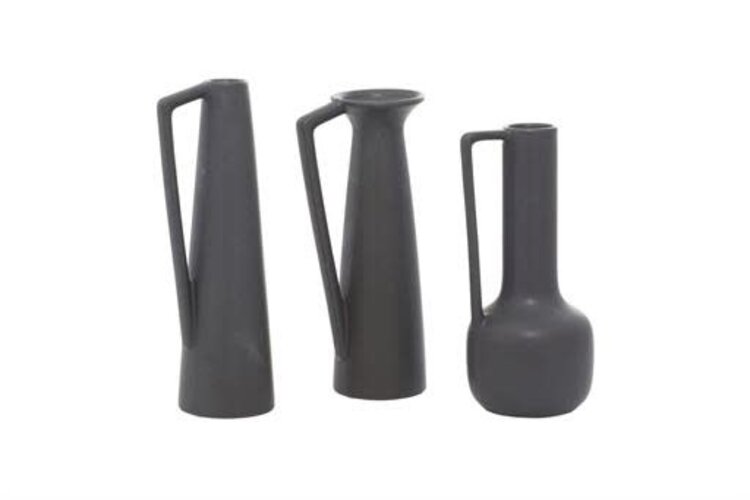 Gray Ceramic Vase