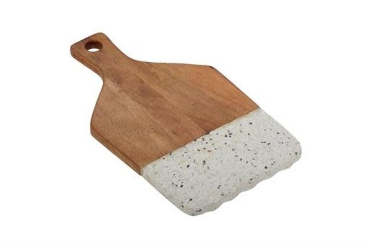 Terracotta Wooden Chopping Board, Square Edge