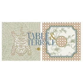 Table & Terrace Social Magnolia Garden Mat